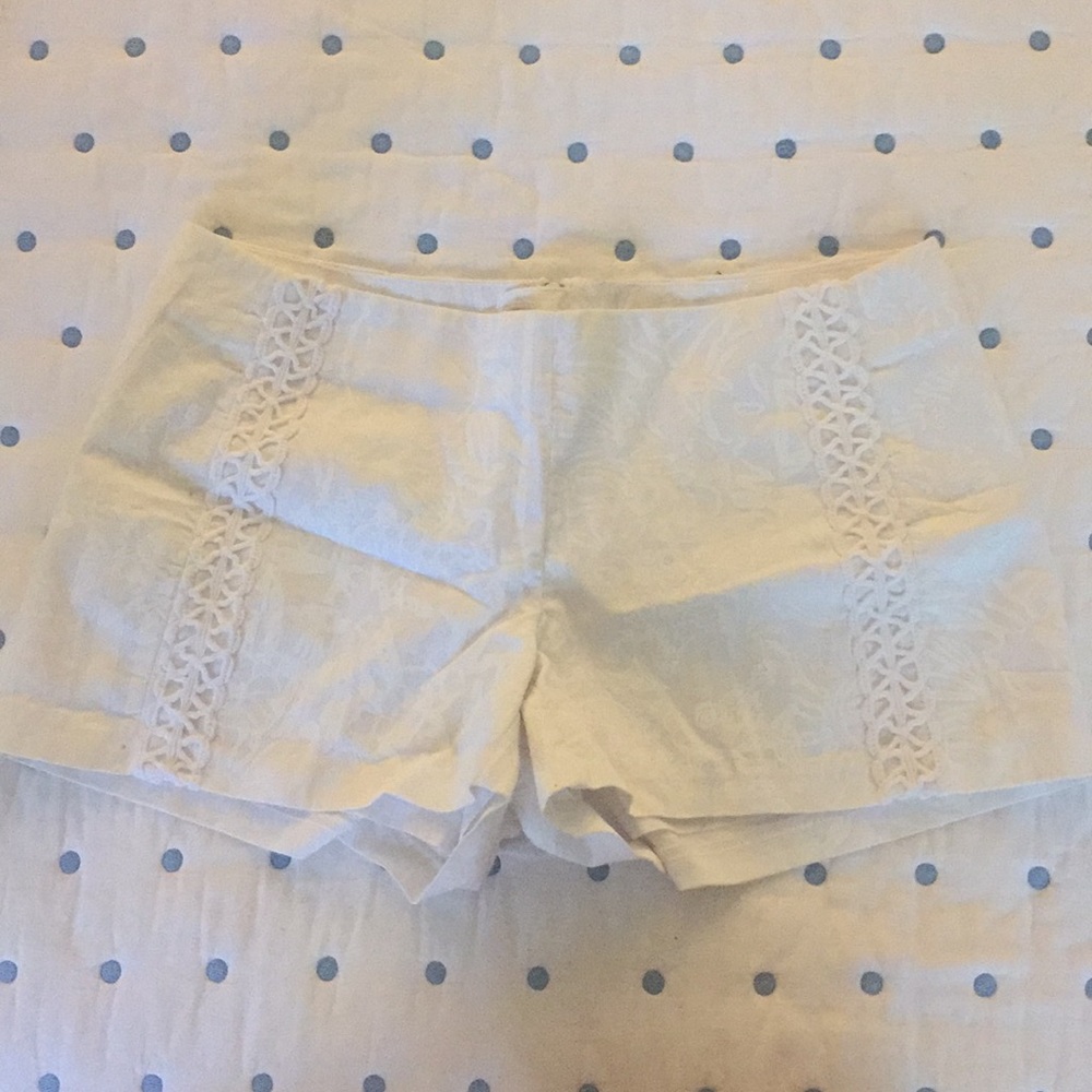 White Lilly Pulitzer Shorts